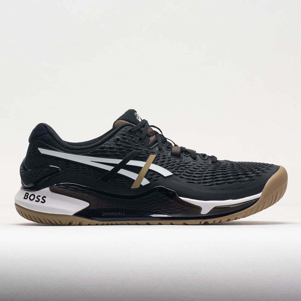 ASICS GEL-Resolution 9 Men's Black/Camel – Holabird Sports