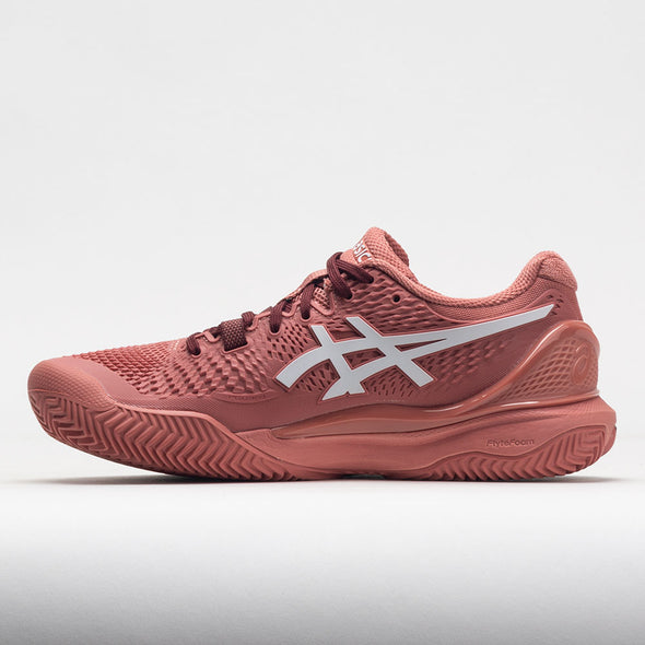 ASICS GEL-Resolution 9 Clay Women's Light Garnet/White