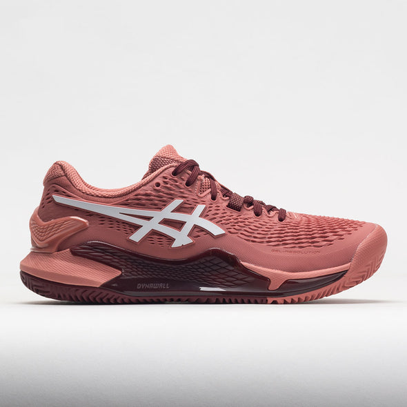 ASICS GEL-Resolution 9 Clay Women's Light Garnet/White