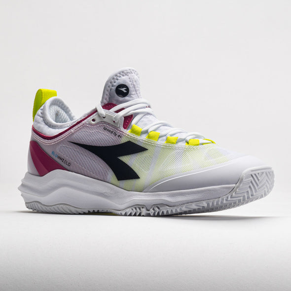 Diadora Speed Blushield Fly 4+ Clay Women's White/Black/Vivacious
