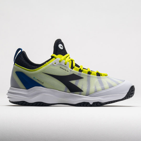 Diadora Speed Blushield Fly 4+ AG Men's White/Black/Deja Vu Blue