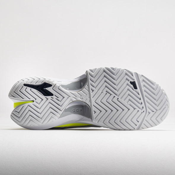 Diadora Finale AG Women's White/Silver/Evening Primrose
