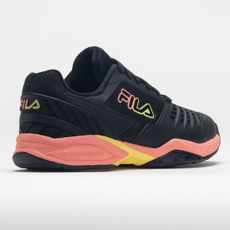 Fila Axilus 2 Energized Women's Black/Peach Pink/Canary Yellow