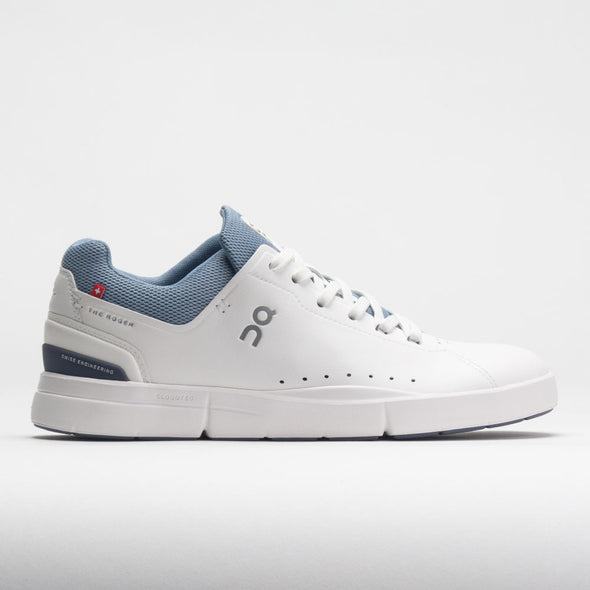 On The Roger Advantage Men's White/Chambray