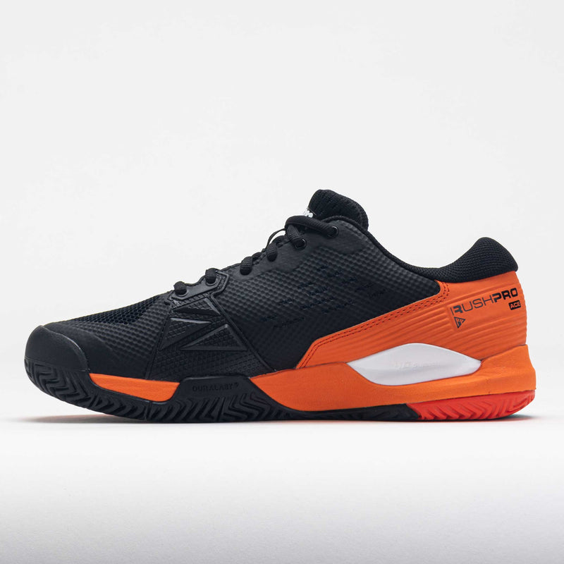 Wilson Rush Pro Ace Men's Black/Vermillion Orange/White