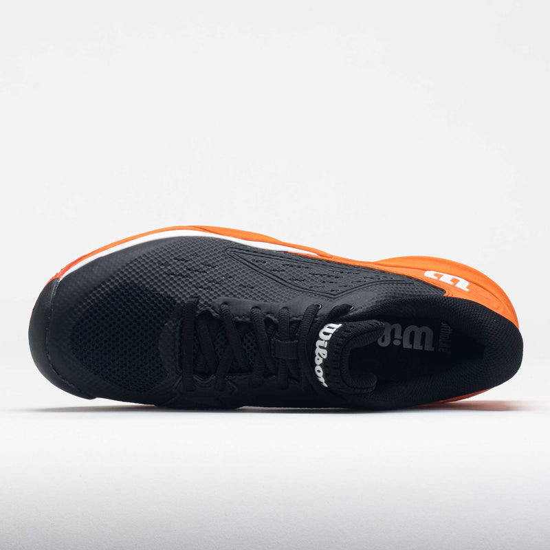 Wilson Rush Pro Ace Men's Black/Vermillion Orange/White
