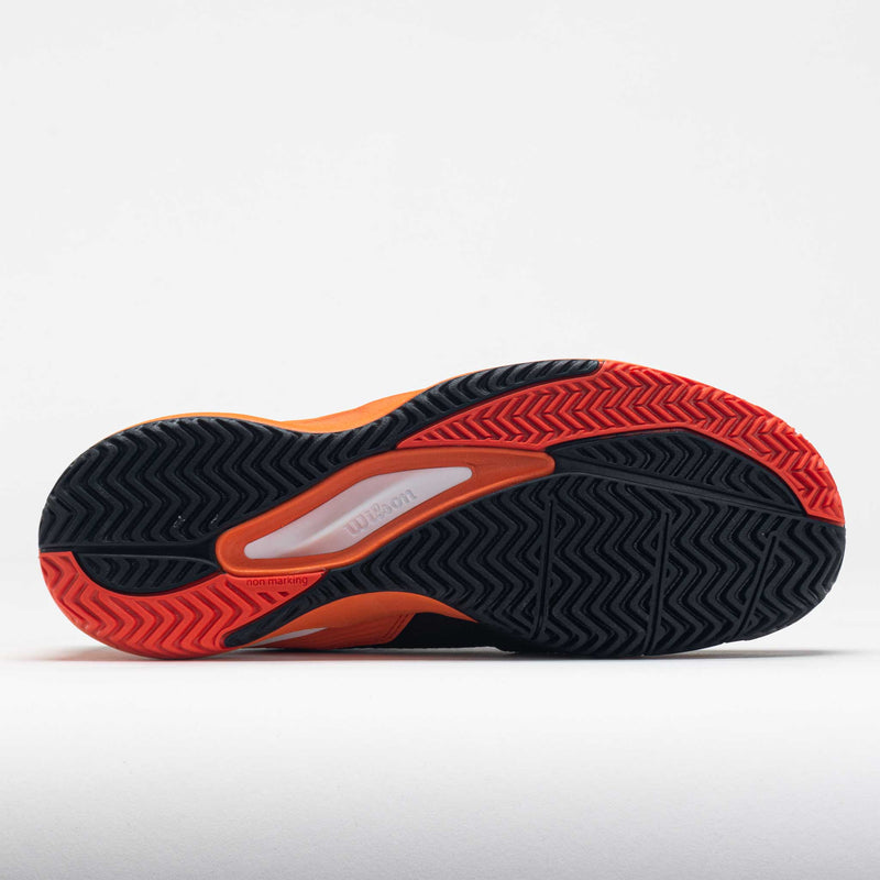 Wilson Rush Pro Ace Men's Black/Vermillion Orange/White