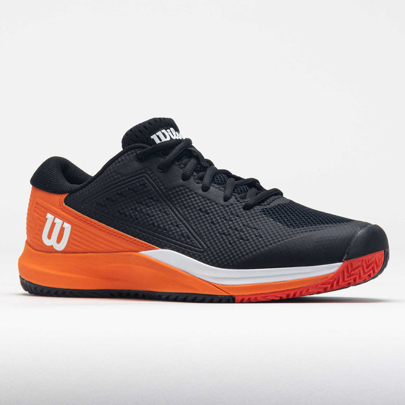 Wilson Rush Pro Ace Men's Black/Vermillion Orange/White