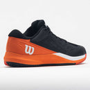 Wilson Rush Pro Ace Men's Black/Vermillion Orange/White