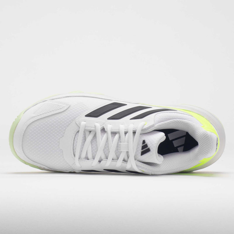 adidas CourtJam Control 3 Men's White/Core Black/Lucid Lemon