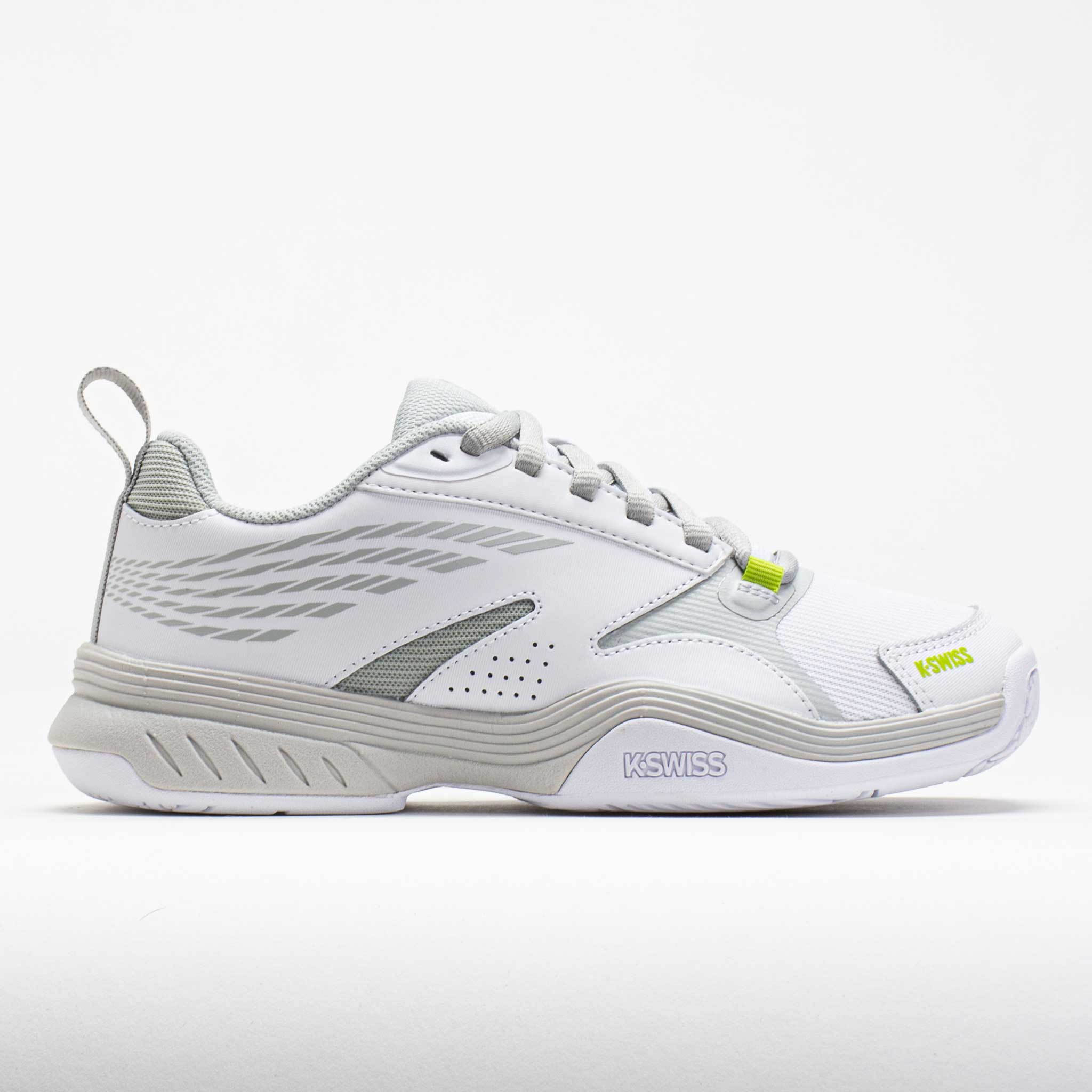 K-Swiss Speedex Women's White/Gray Violet/Lime Green