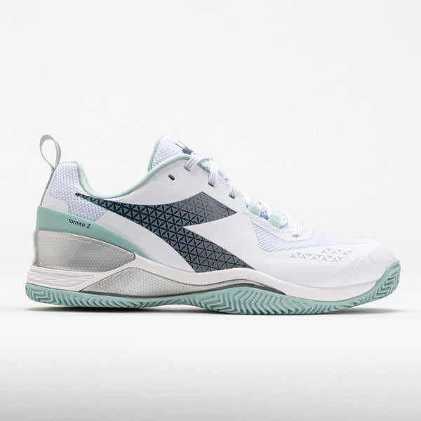 Diadora Blushield Torneo 2 Clay Women's White/Legion Blue/Surf Spray