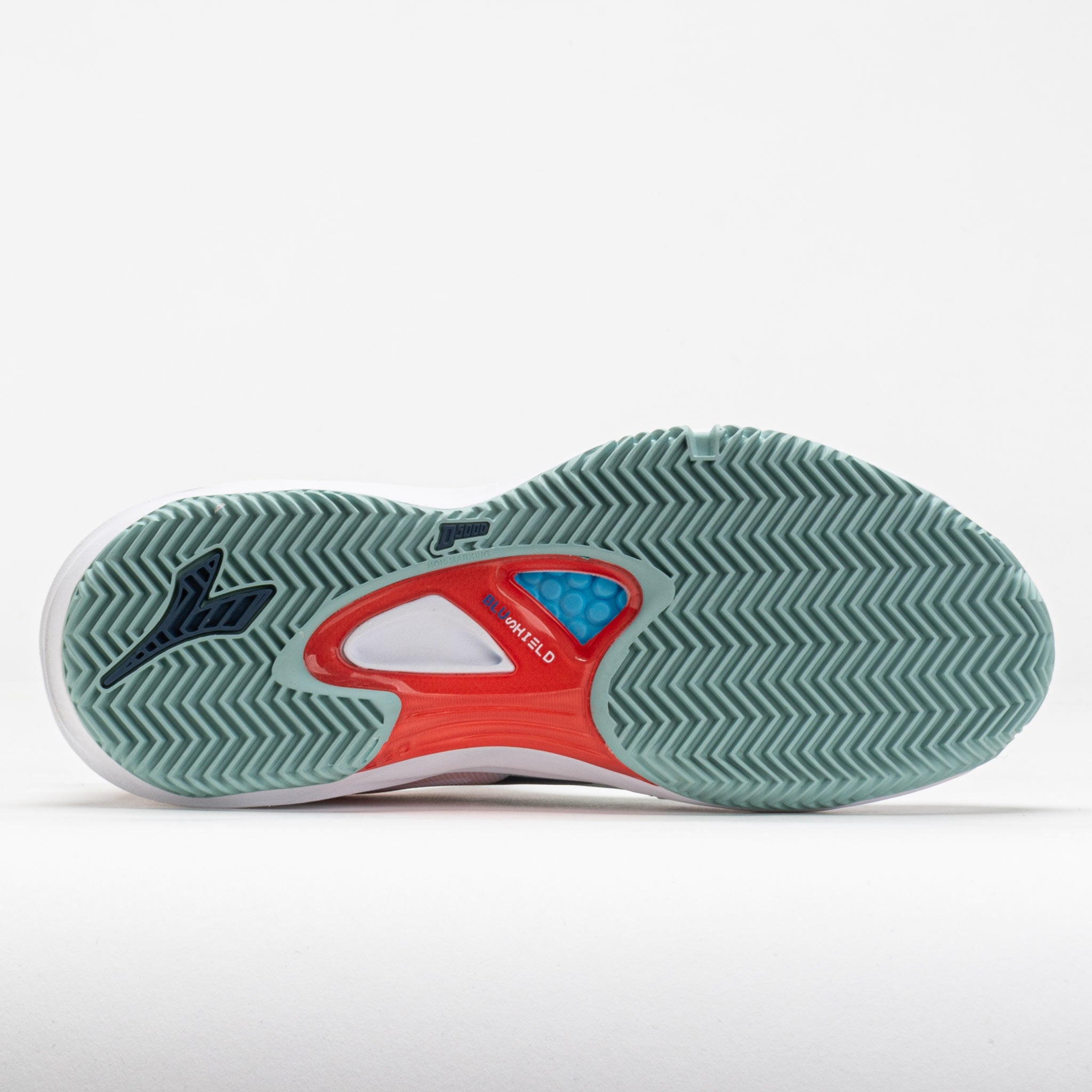 Diadora Speed Blushield Fly 4+ Clay Women's White/Blue/Surf Spray