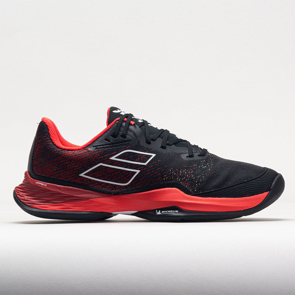 lunge Skylight Tryk ned Babolat Jet Mach 3 Men's Black/Poppy Red – Holabird Sports