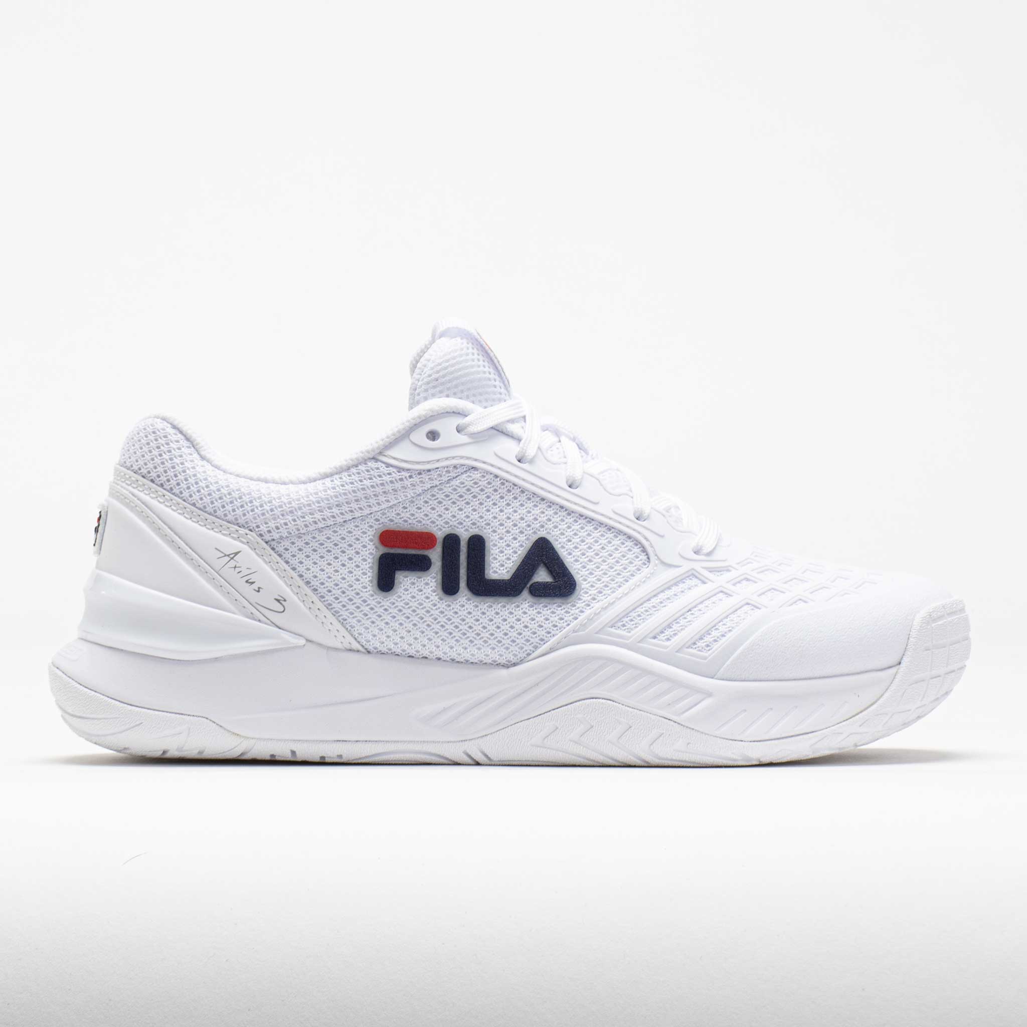 Fila Axilus 3 Energized Women's White/FILA Navy/FILA Red – Holabird Sports