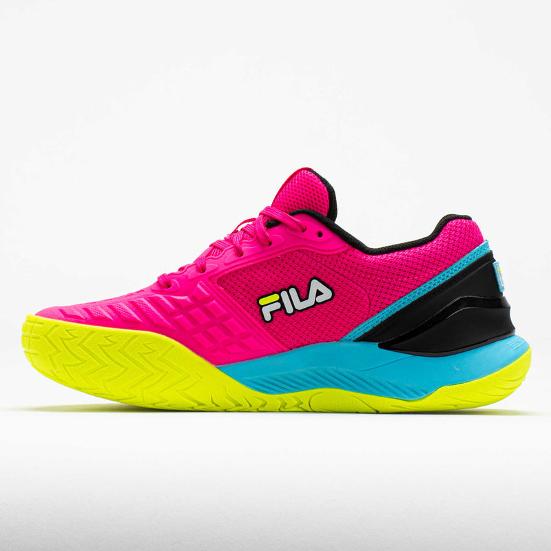 Fila Axilus 3 Energized Women's Pink Glo/Bluefish/Safety Yellow