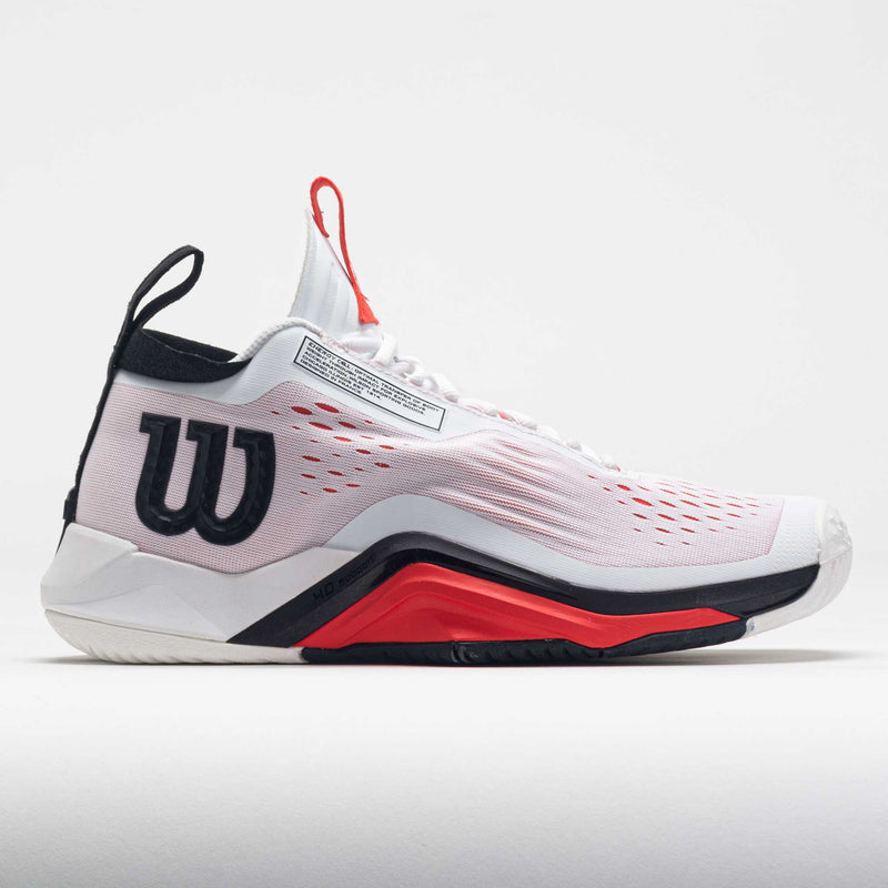 Wilson Rush Pro Tour Mid Men's White/Black/Red