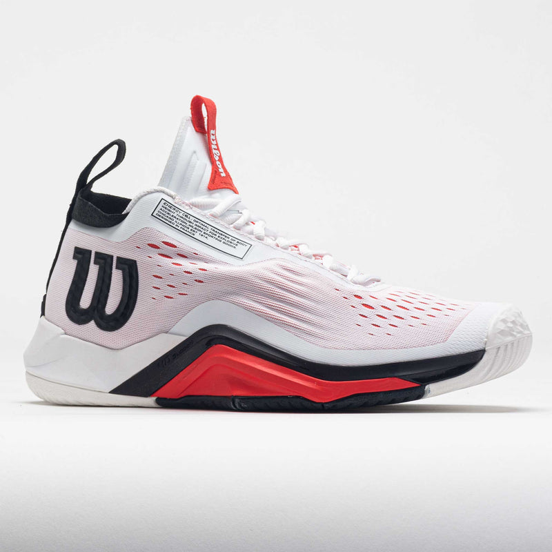 Wilson Rush Pro Tour Mid Men's White/Black/Red