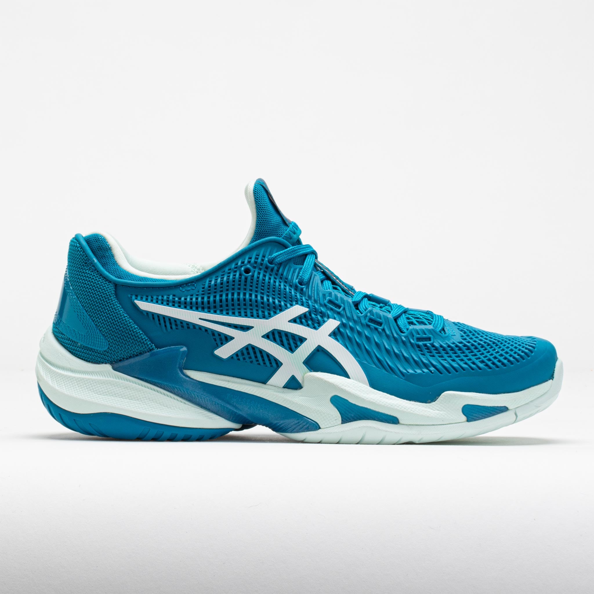 ASICS Court FF 3 Women's Teal Blue/White
