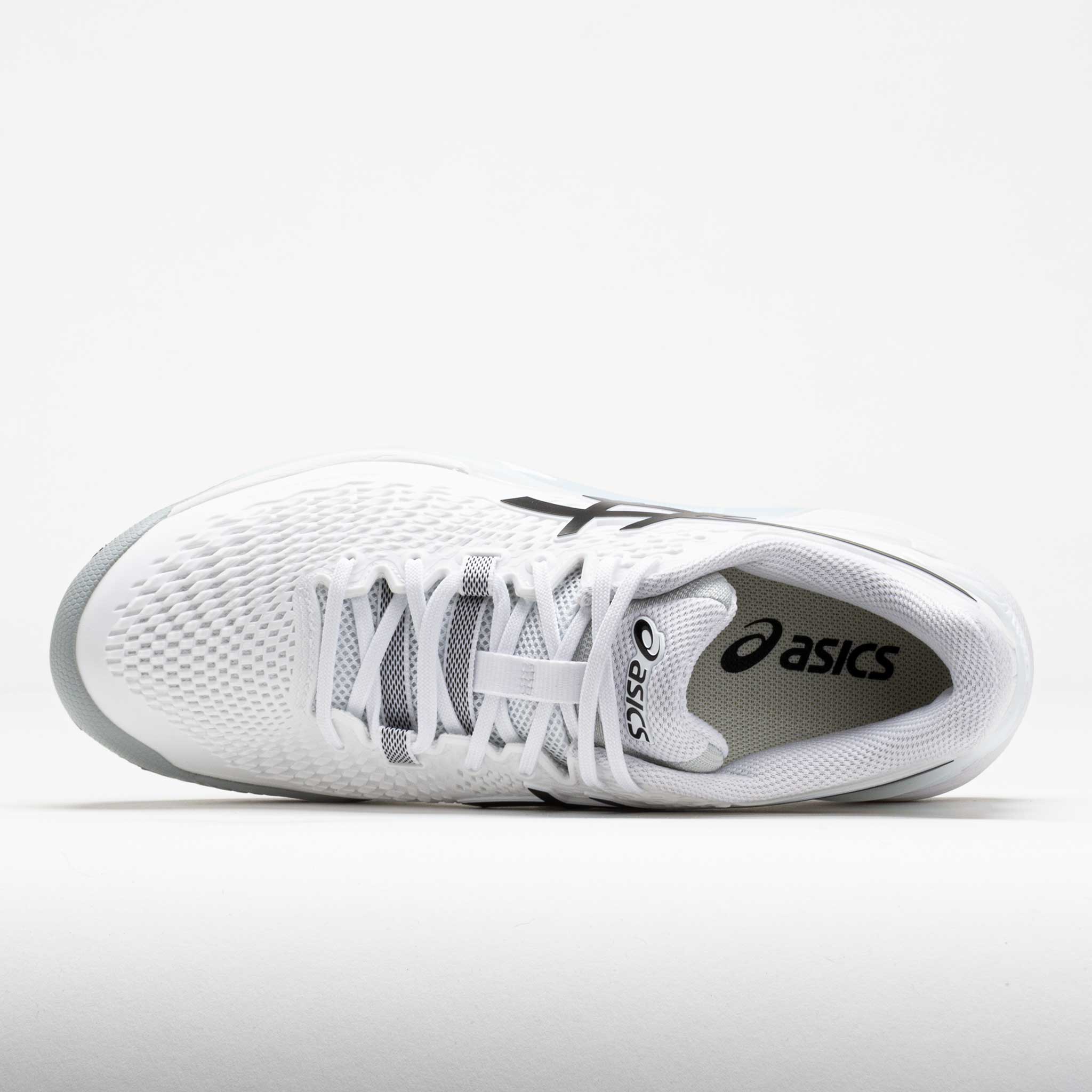 ASICS GEL-Resolution 9 Clay Men's White/Black – Holabird Sports