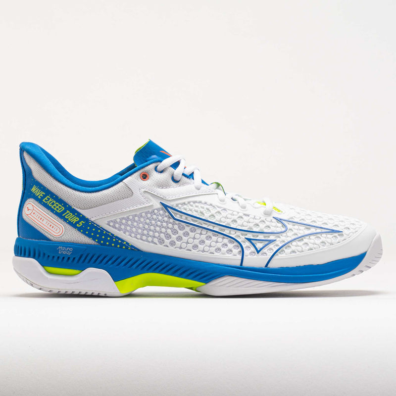 Mizuno Wave Exceed Tour 5 AC Men's White/Peace Plue