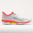 Mizuno Wave Exceed Tour 5 AC Women's White/Fuchsia Fedora