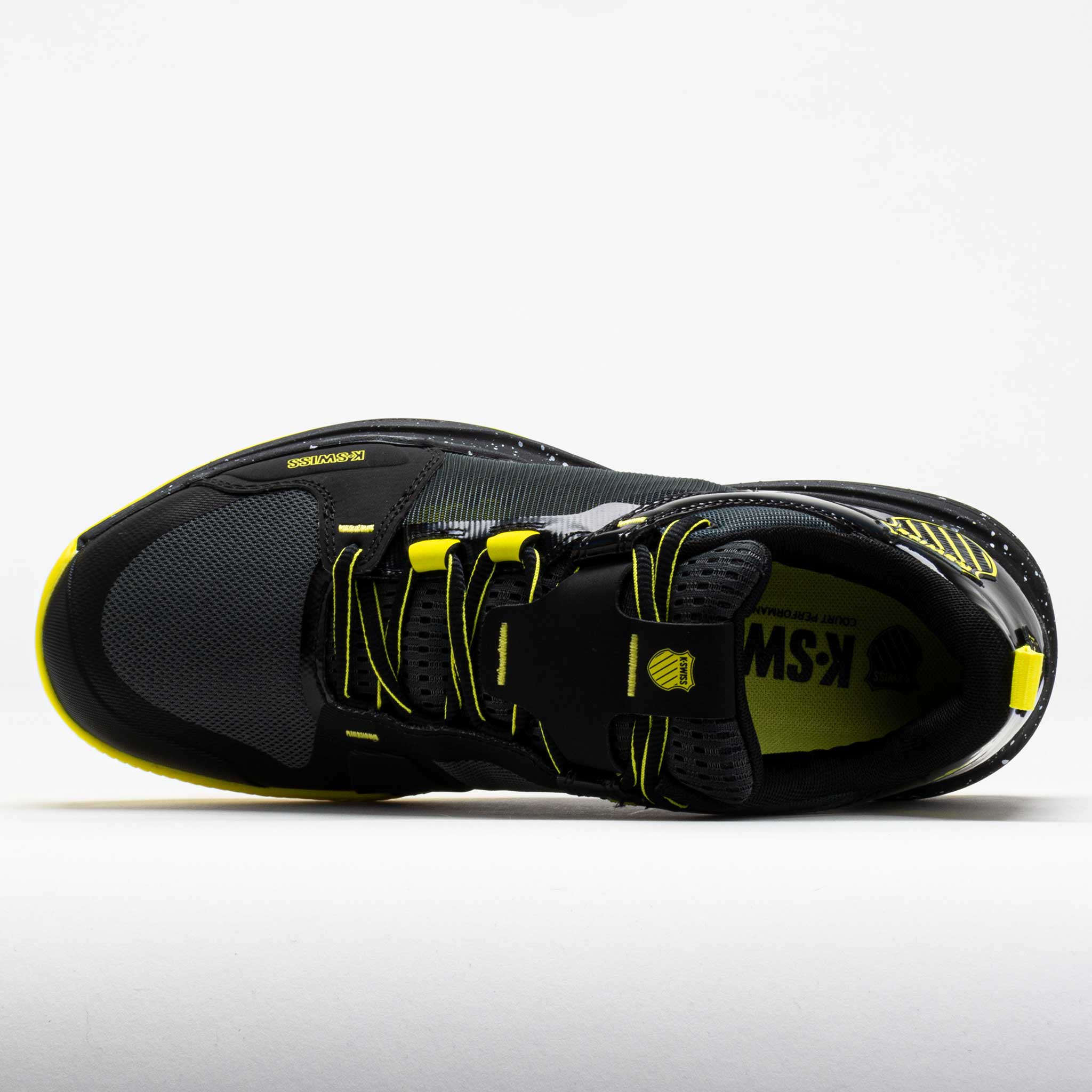 K-Swiss Ultrashot Team Men's Black/Dark Shadow/Tennis Yellow