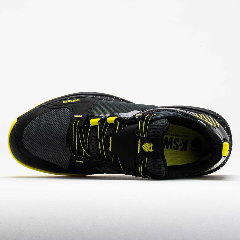 K-Swiss Ultrashot Team Men's Black/Dark Shadow/Tennis Yellow
