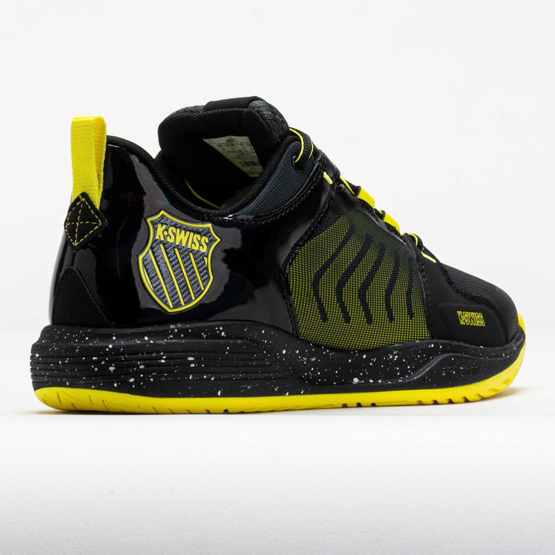 K-Swiss Ultrashot Team Men's Black/Dark Shadow/Tennis Yellow