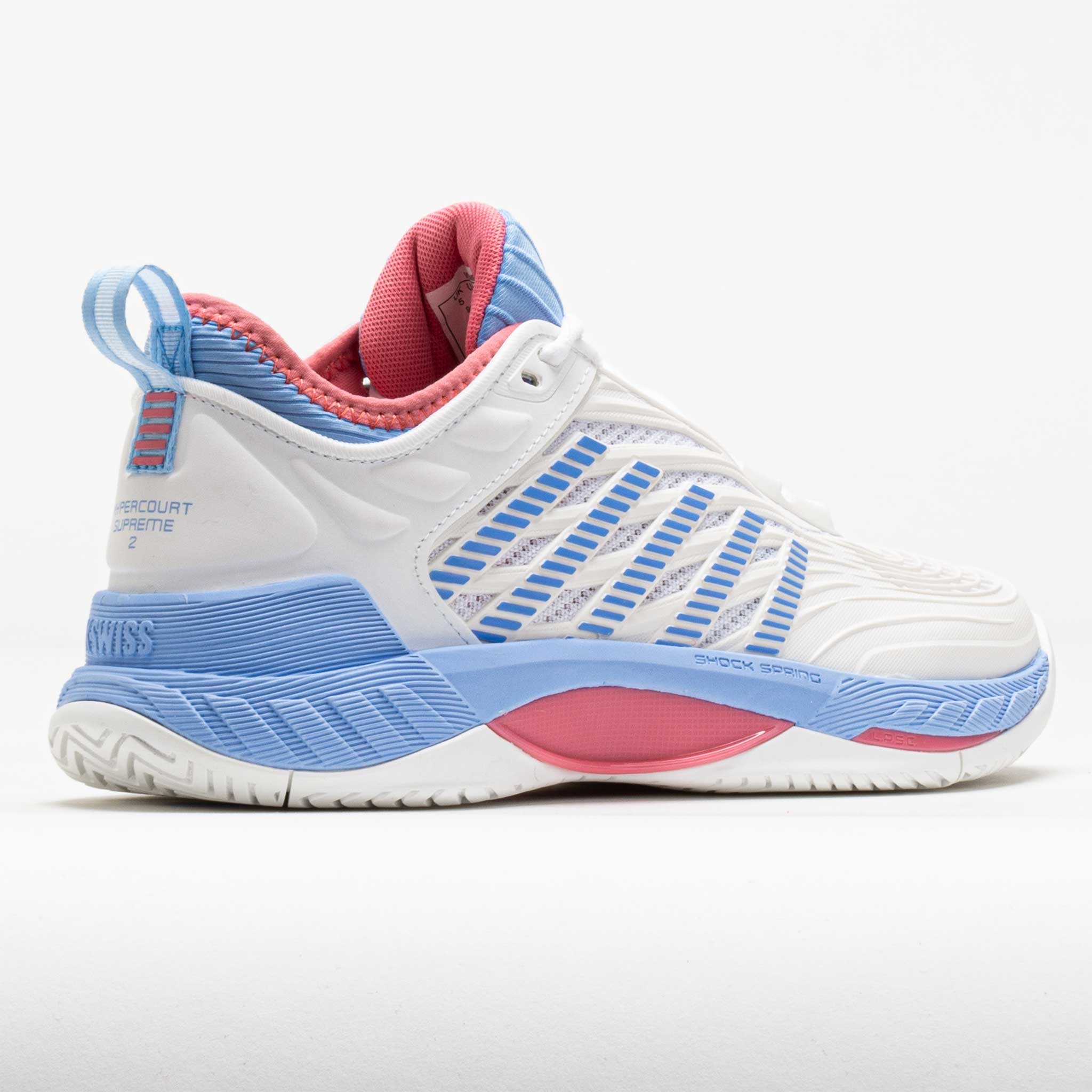 K-Swiss Hypercourt Supreme 2 Women's White/Open Air/Strawberry Ice