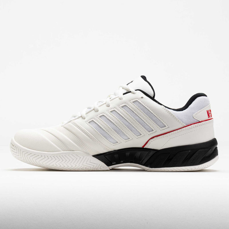 K-Swiss Bigshot Light 4 Men's Bright White/Stretch Limo/High Risk Red