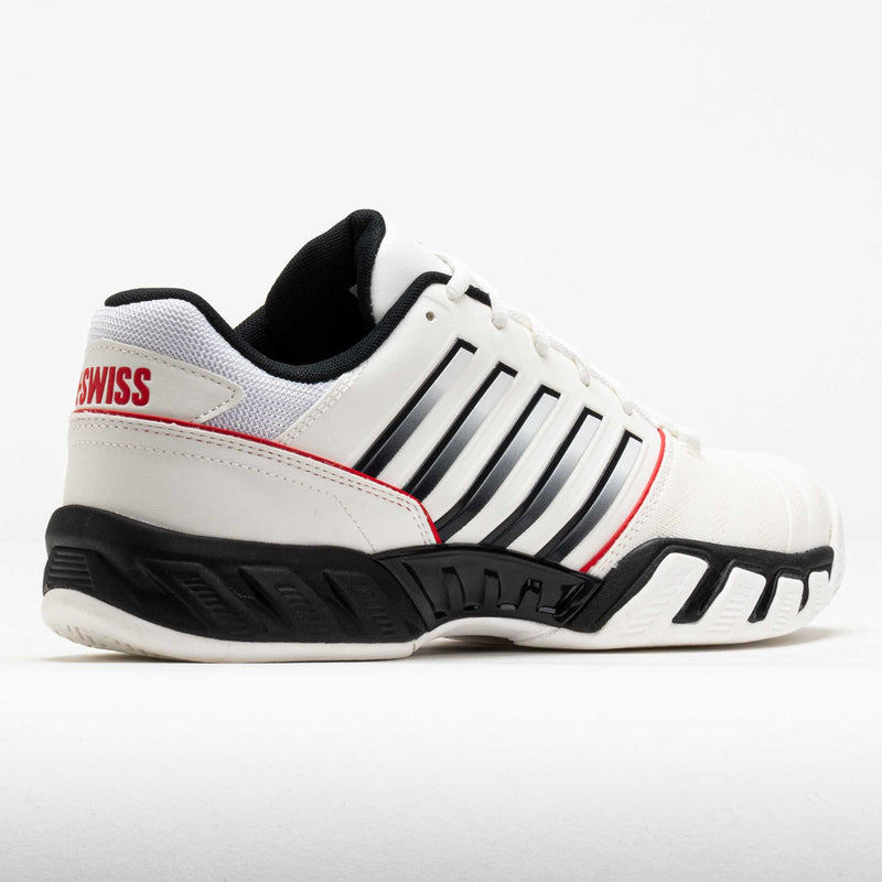 K-Swiss Bigshot Light 4 Men's Bright White/Stretch Limo/High Risk Red
