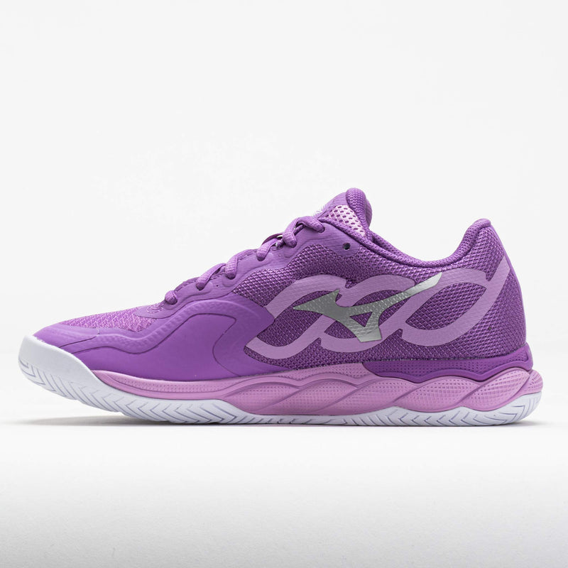 Mizuno Wave Enforce Court AC Women's Bellflower/White