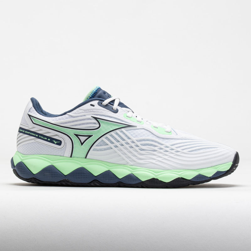 Mizuno Wave Enforce Tour 2 AC Men's White/Neo Mint