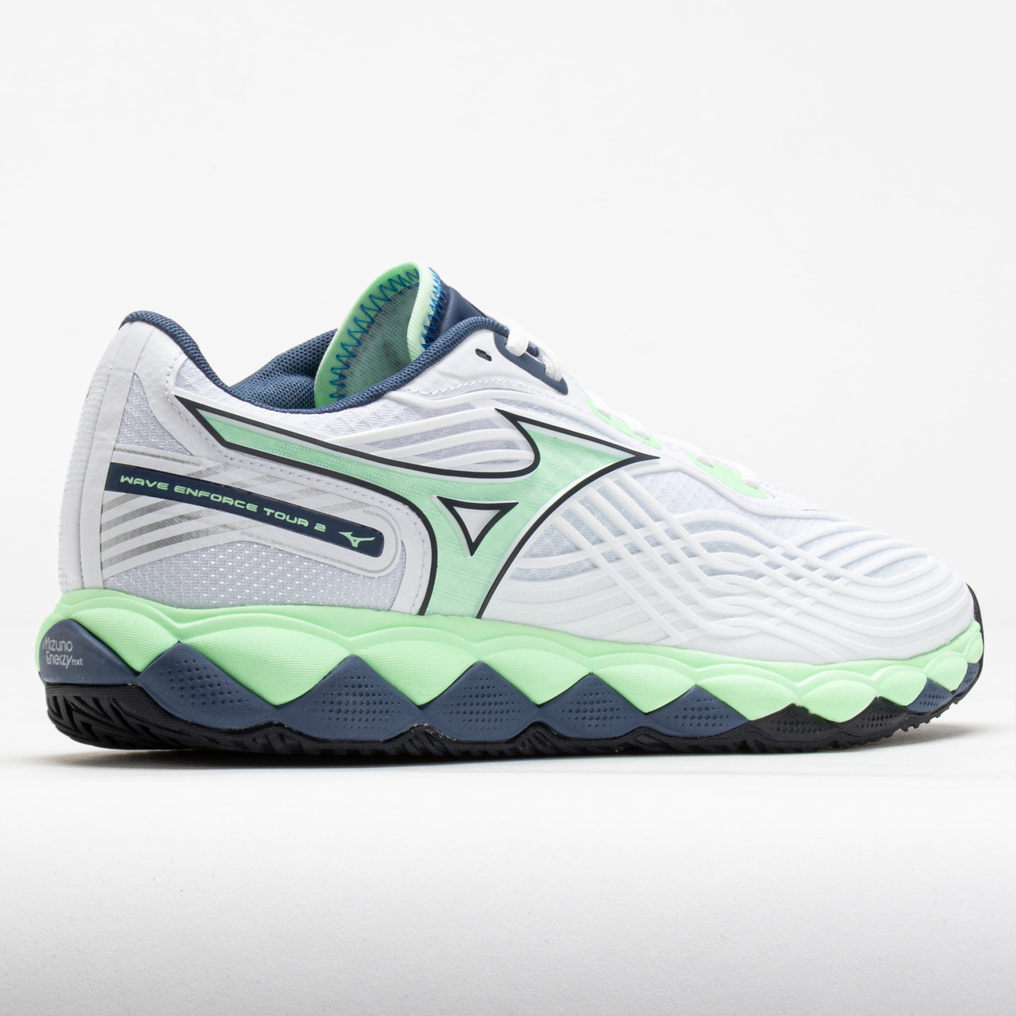 Mizuno Wave Enforce Tour 2 AC Men's White/Neo Mint