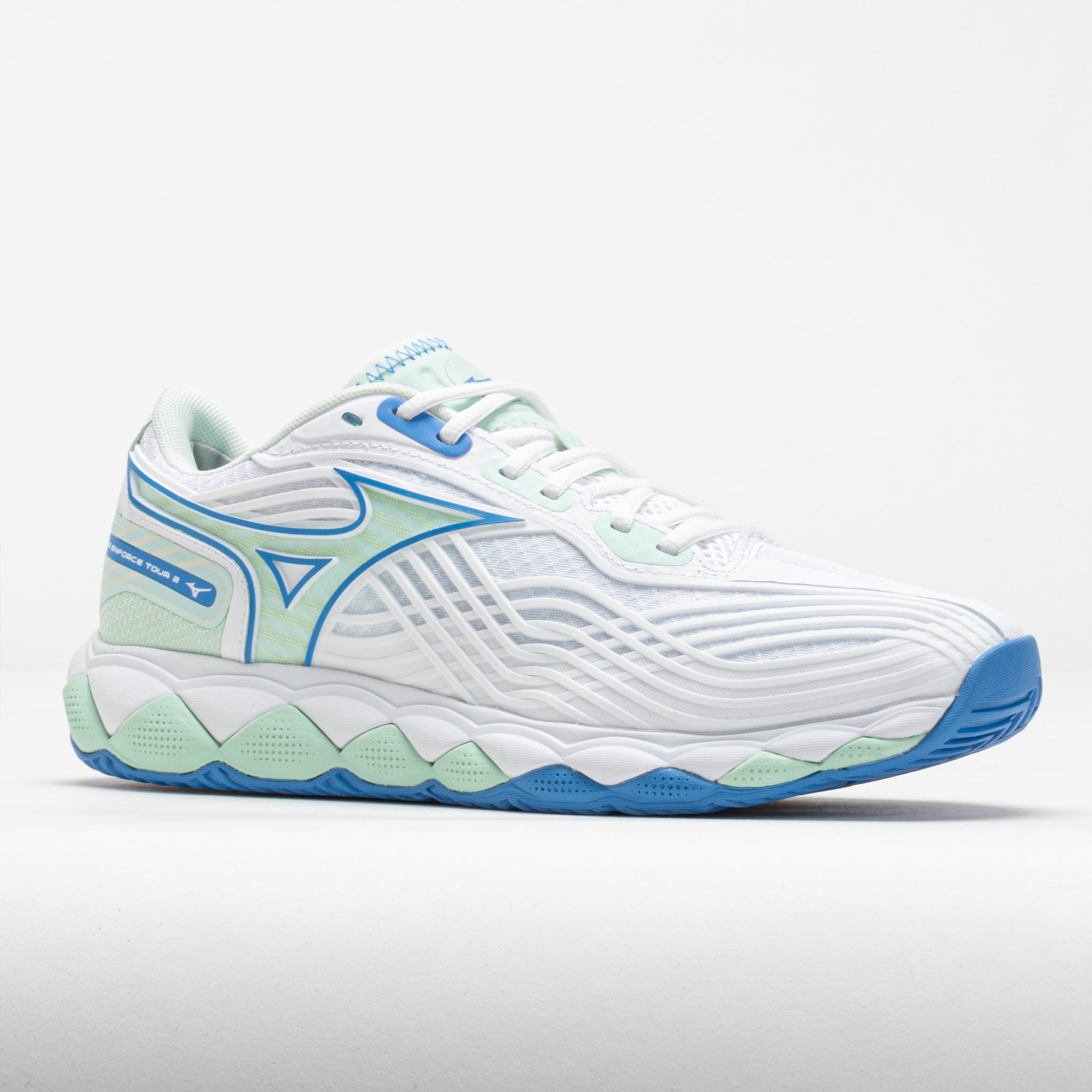 Mizuno Wave Enforce Tour 2 AC Women's White/Frontier Blue