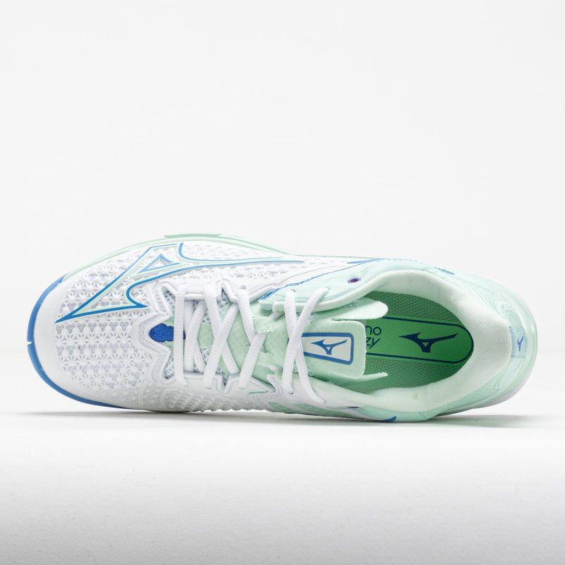 Mizuno Wave Exceed Tour 6 AC Women's White/Frontier Blue