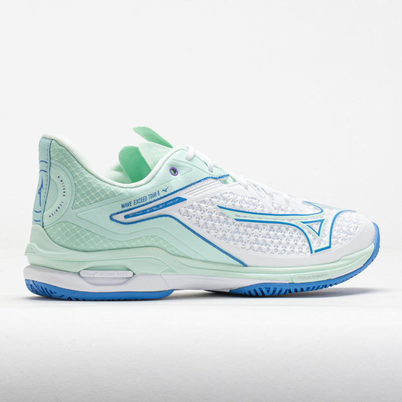 Mizuno Wave Exceed Tour 6 AC Women's White/Frontier Blue