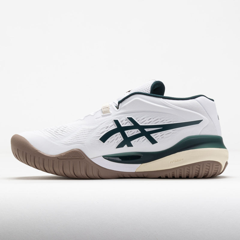 ASICS GEL-Resolution X Men's White/Saxon Green