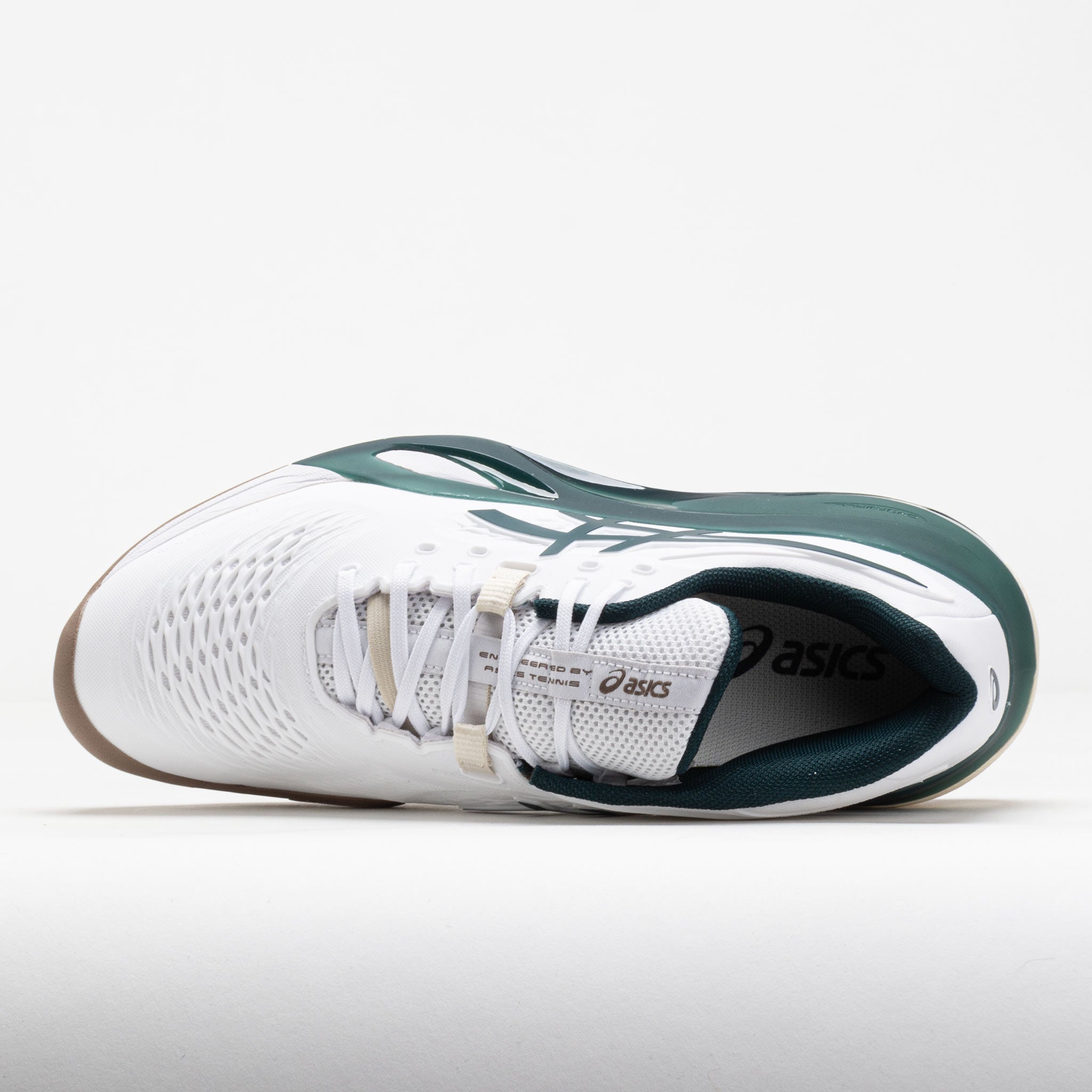 ASICS GEL-Resolution X Men's White/Saxon Green