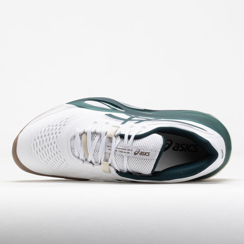 ASICS GEL-Resolution X Men's White/Saxon Green