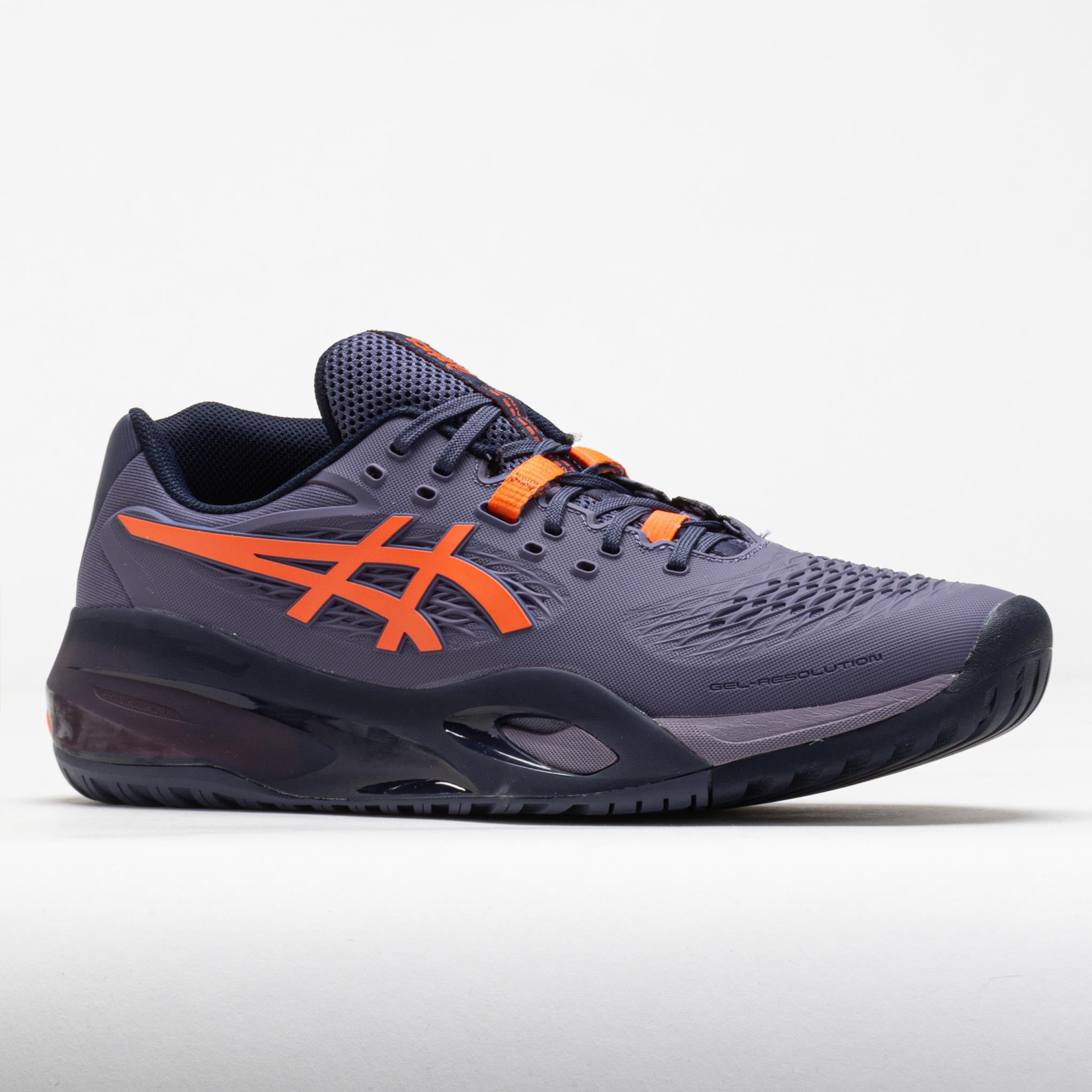ASICS GEL-Resolution X Men's Greying Purple/Nova Orange