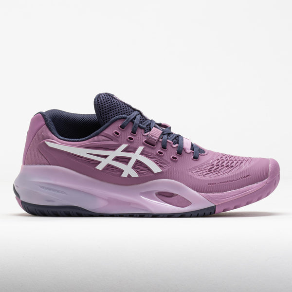 ASICS レスリングシューズ 紫 ASICS GEL-Resolution X Women's Ube/White – Holabird Sports