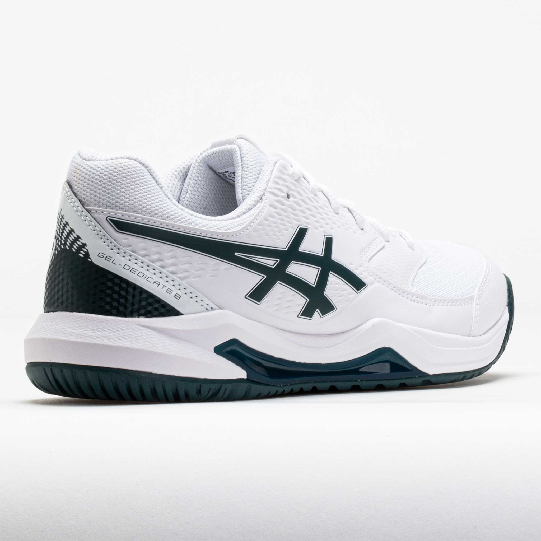 ASICS GEL-Dedicate 8 Men's White/Saxon Green – Holabird Sports