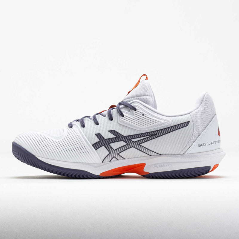 ASICS Solution Speed FF 3 Clay Men's White/Greyish Purple