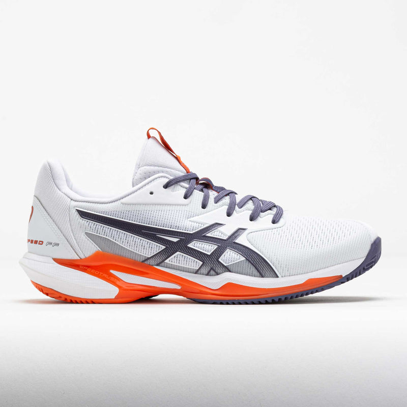 ASICS Solution Speed FF 3 Clay Men's White/Greyish Purple