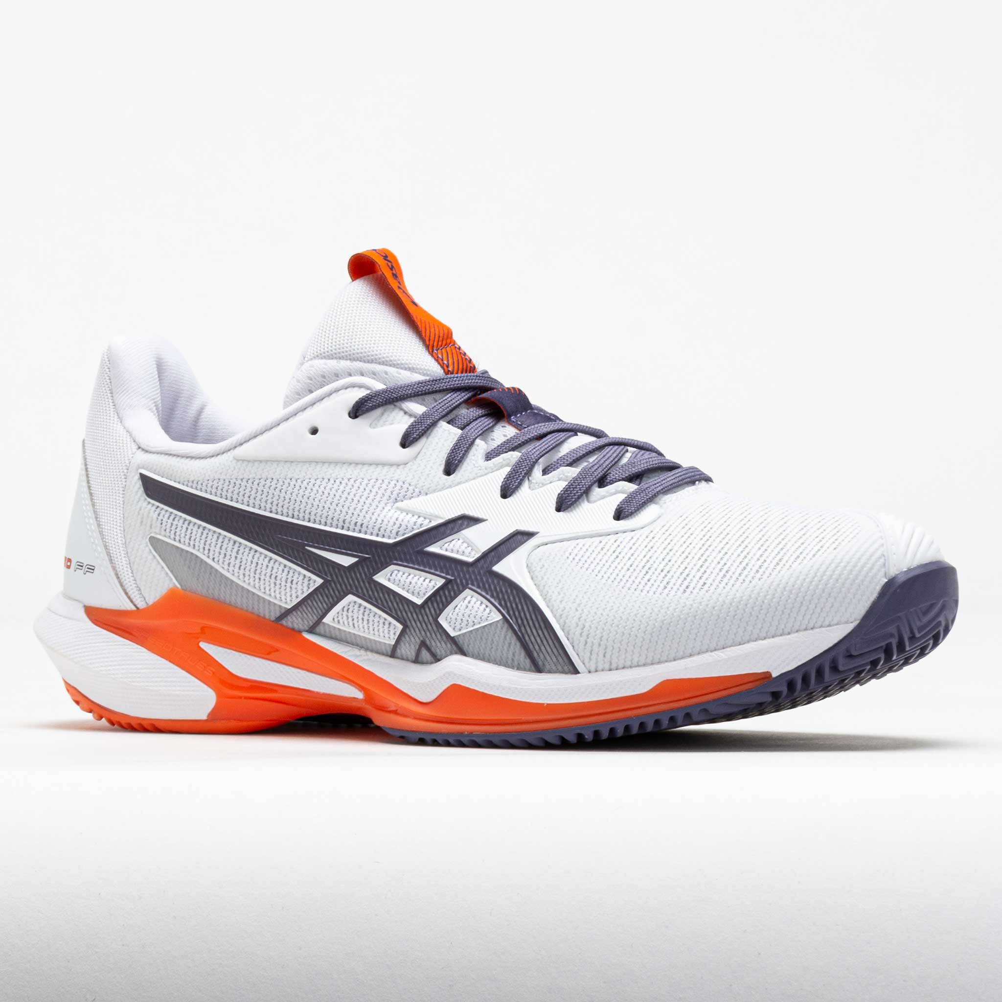 ASICS Solution Speed FF 3 Clay Men's White/Greyish Purple