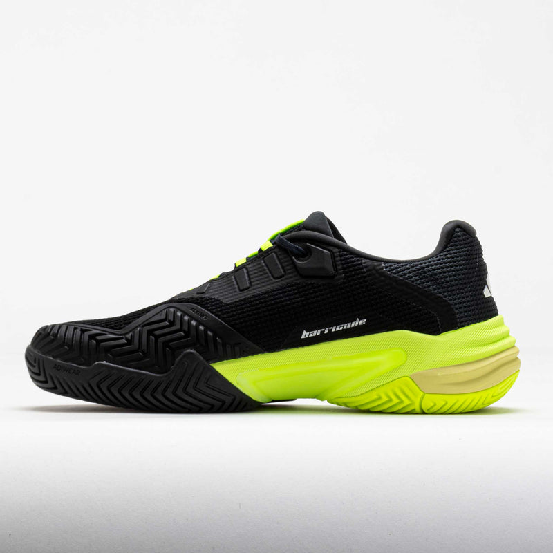 adidas Barricade 13 Men's Core Black/Zero Metallic/Lucid Lemon