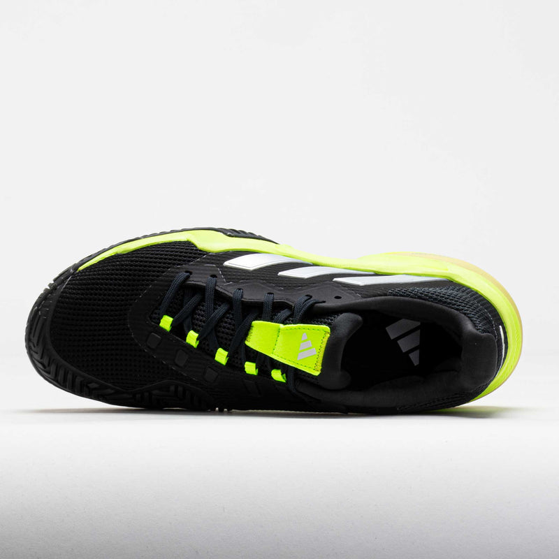 adidas Barricade 13 Men's Core Black/Zero Metallic/Lucid Lemon