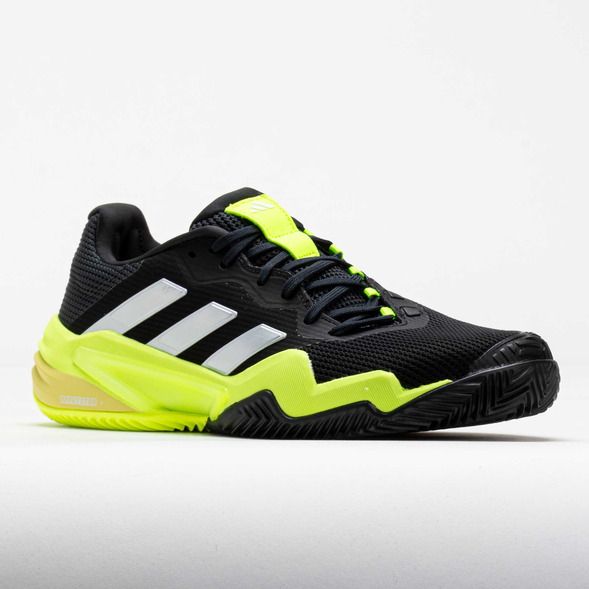 adidas Barricade 13 Clay Men's Core Black/Zero Metallic/Lucid Lemon